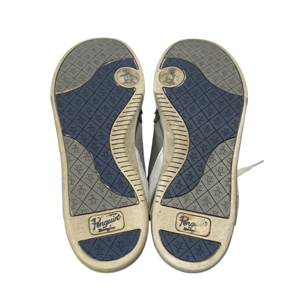 Original Penguin Stylish Gray and White Sneakers - Picture 7 of 11